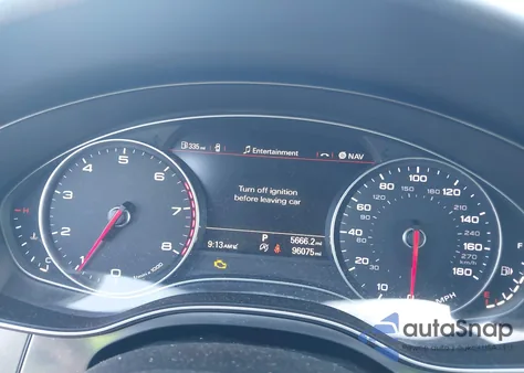 2015 Audi A6 3.0T Premium Plus from USA, damaged, VIN WAUHGAFC3FN040491